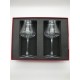 Coffret de 2 verres à vins rouge Château Baccarat